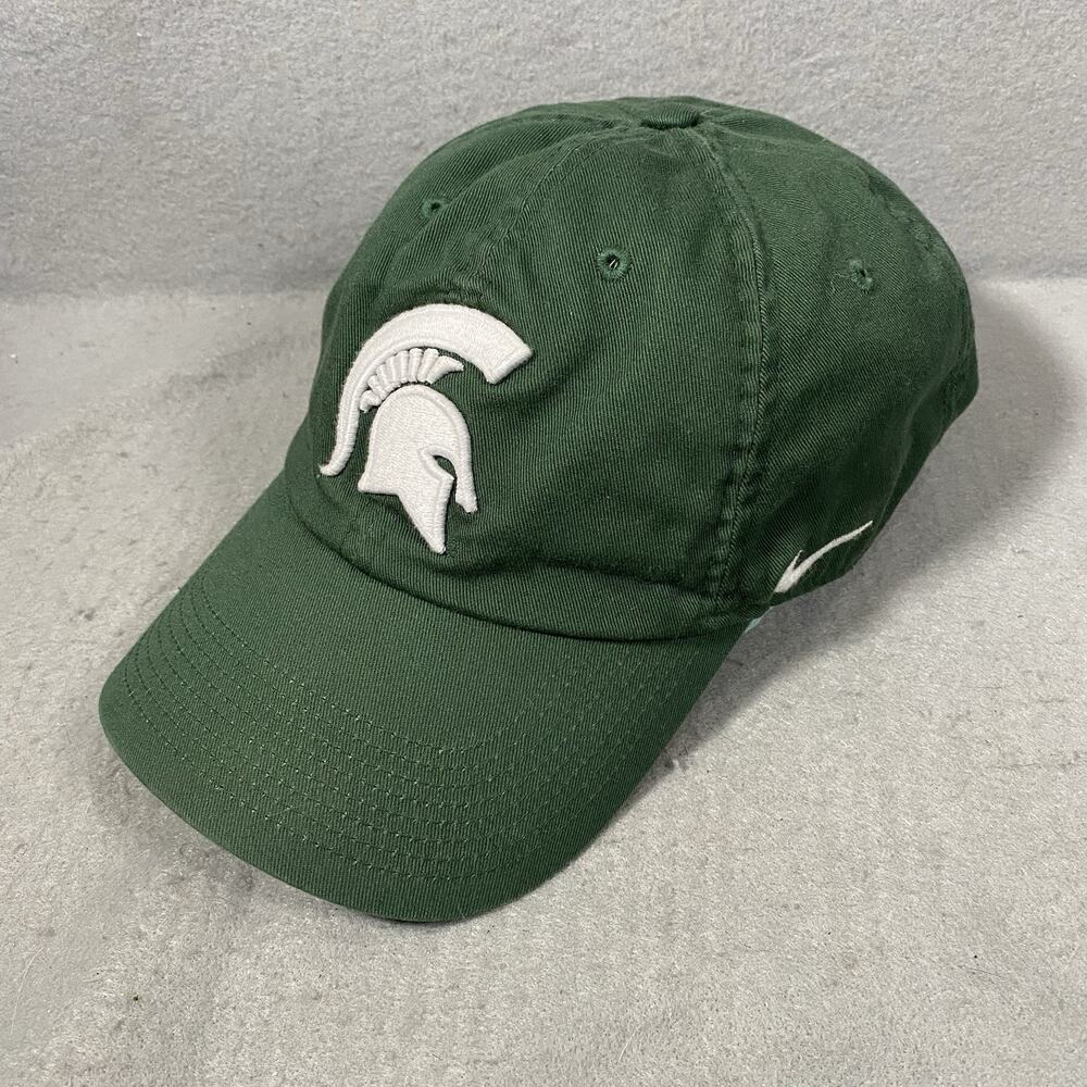 Nike Michigan State Spartans MSU Hat Cap Heritage86 Dri-FIT Adjustable Green